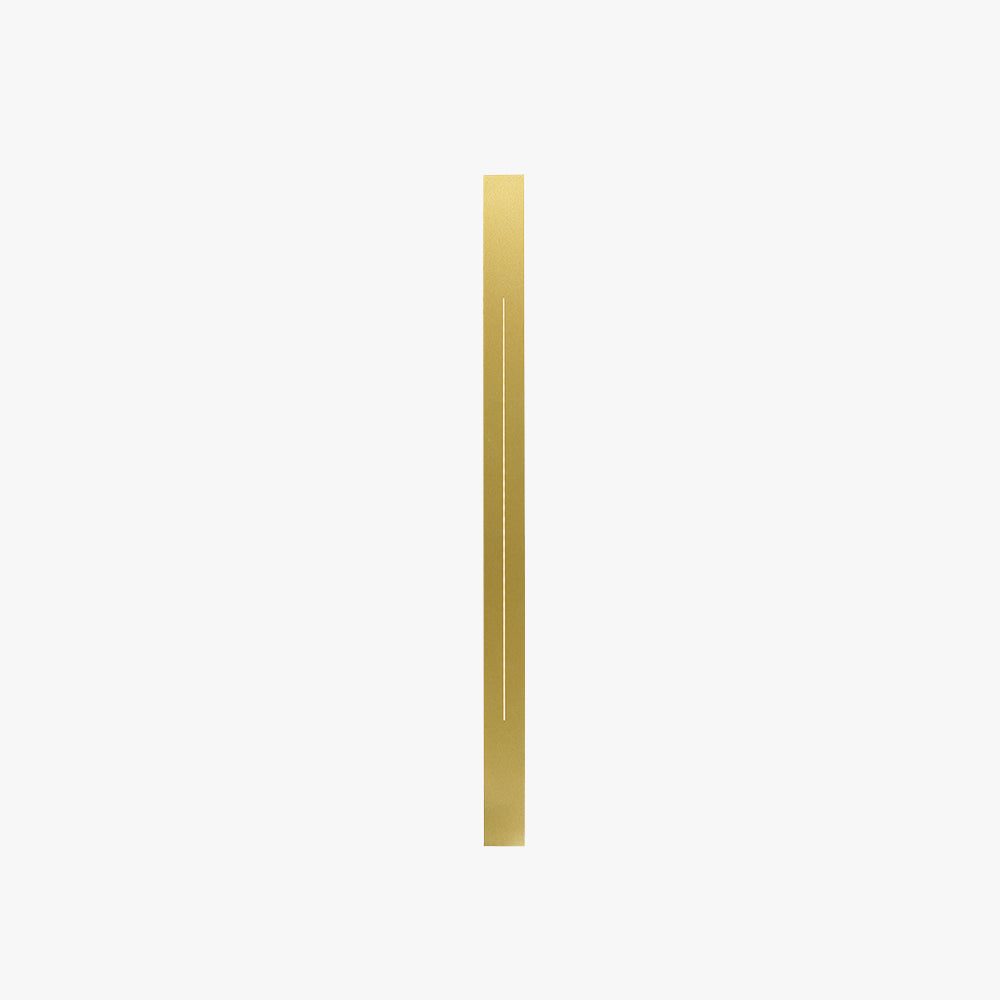 Taavita | Modern Linear LED Wall Lamp Black/Gold Acrylic Bathroom