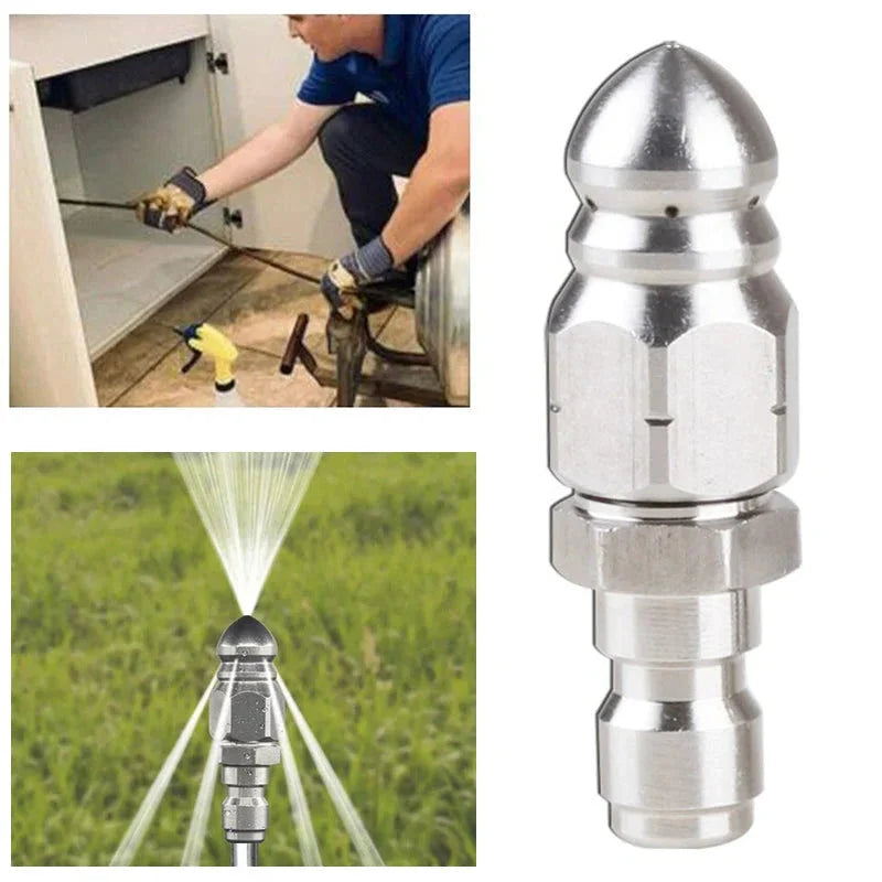1/4'' Quick Connect Nozzle for Pressure Washer Sewer Jetting