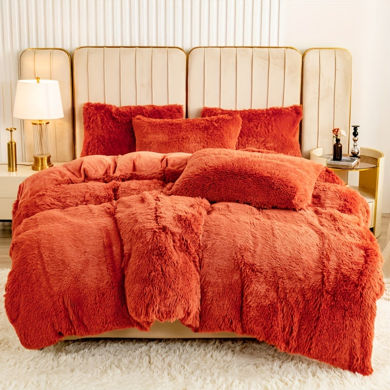 Quilt Cover Set | Wrinkle-Resistant | Soft Cozy Warmth | Polyester