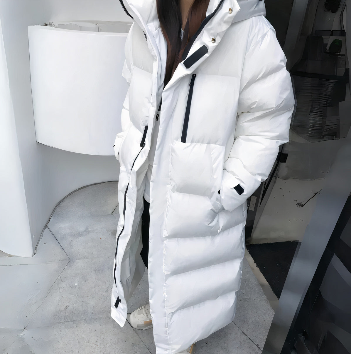 Women's Long Winter Parka | Water- and Windproof | Cozy Lining & Hood | Cold Weather Protection