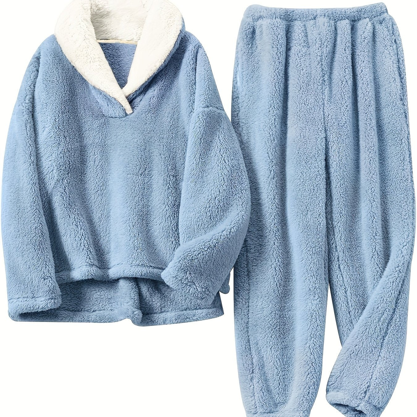 Thermal Pajama Set | Soft & Warm | Cozy Fall Winter Comfort | Polyester