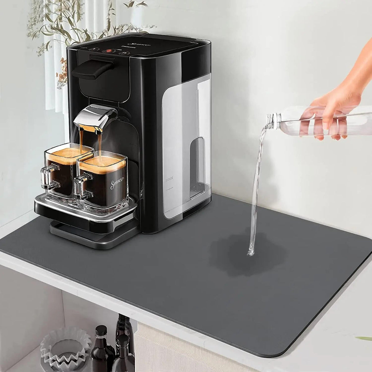 Highly Absorbent Kitchen Dish Drying Pad