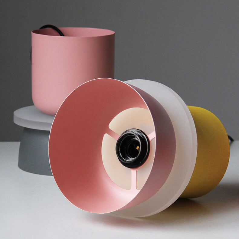 LED Pendant Lamp | Colorful Nordic Macaron Design | Metal Shade | Energy Saving