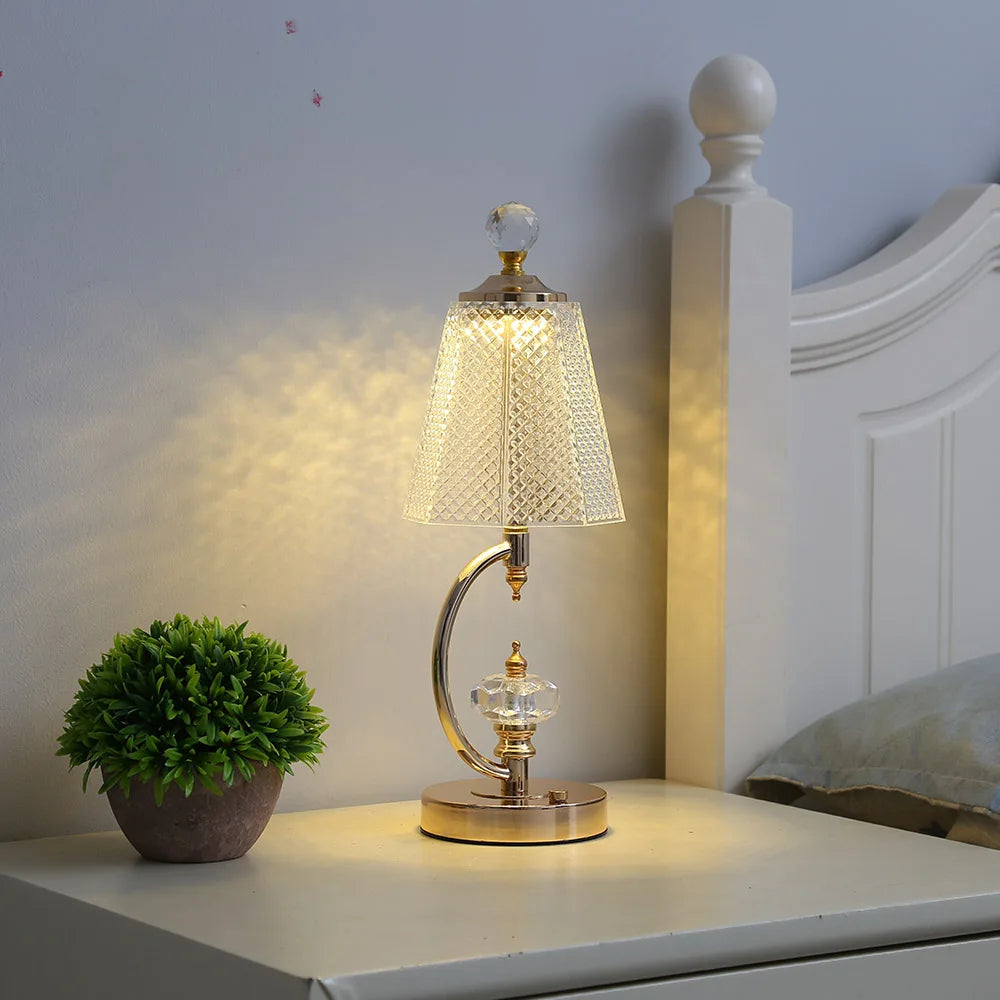 Vintage Taavita Table Lamp made of Crystal - Luxury for Your Home