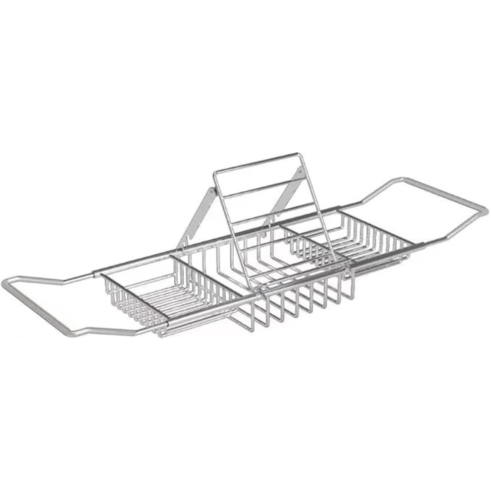 Serenity Caddy – Expandable Stainless Steel Bath Organizer