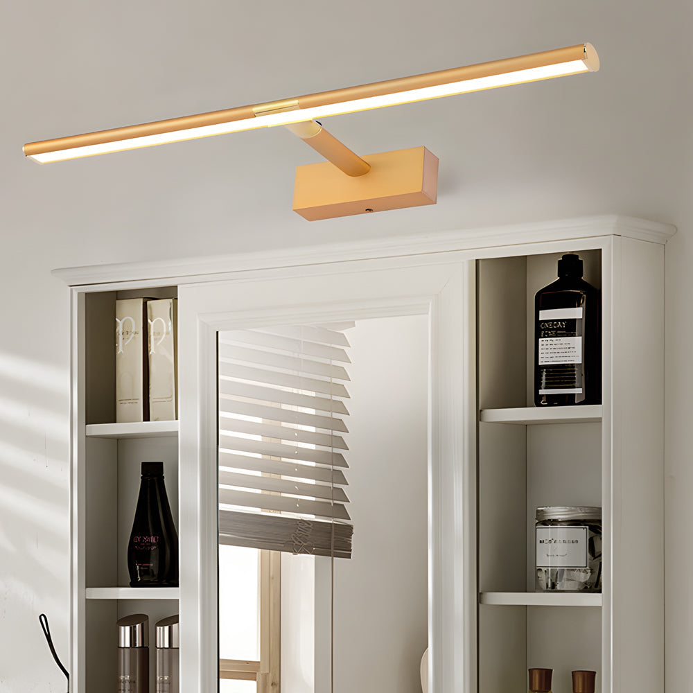 1-Light Adjustable Retractable Long Strip LED Vanity Lights Bathroom Lighting