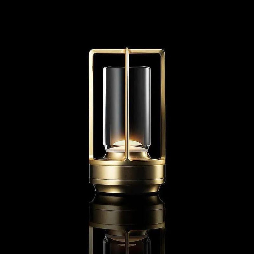 LuxeGlow – Wireless Nordic Table Lamp for Any Setting