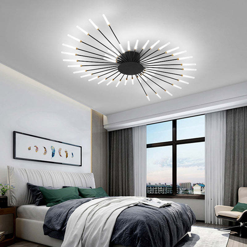 AuraGlow Modern Ceiling Light for Cozy Living Spaces