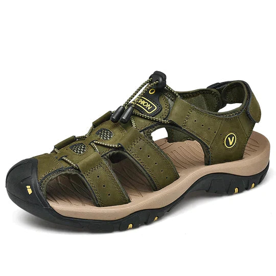 Men's Outdoor Sandals | Orthopedic Support & Adjustable Straps | Breathable Materials | Pain Relief