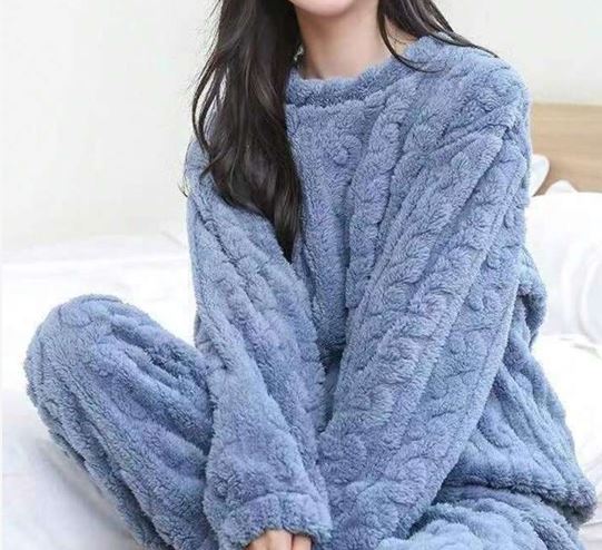 Women's Fleece Pajama Set | Soft Warm | Cozy All Night Comfort | Fleece