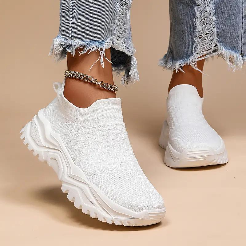 Women’s Orthopedic Sneakers | Knit Slip-On Design | Cushioned Support & Durable Outsole | Comfortable Fit