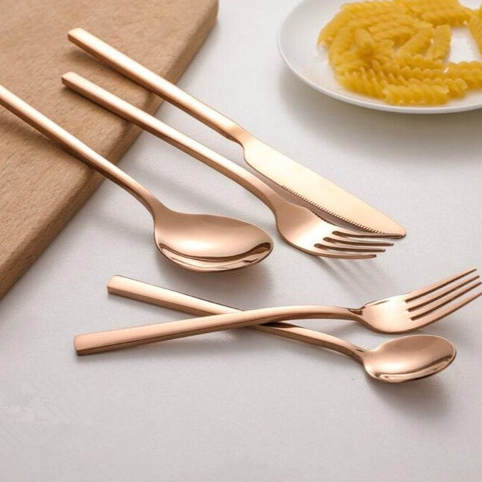 Salvenis — Stainless Steel Cutlery Set with Sleek Comfortable Design