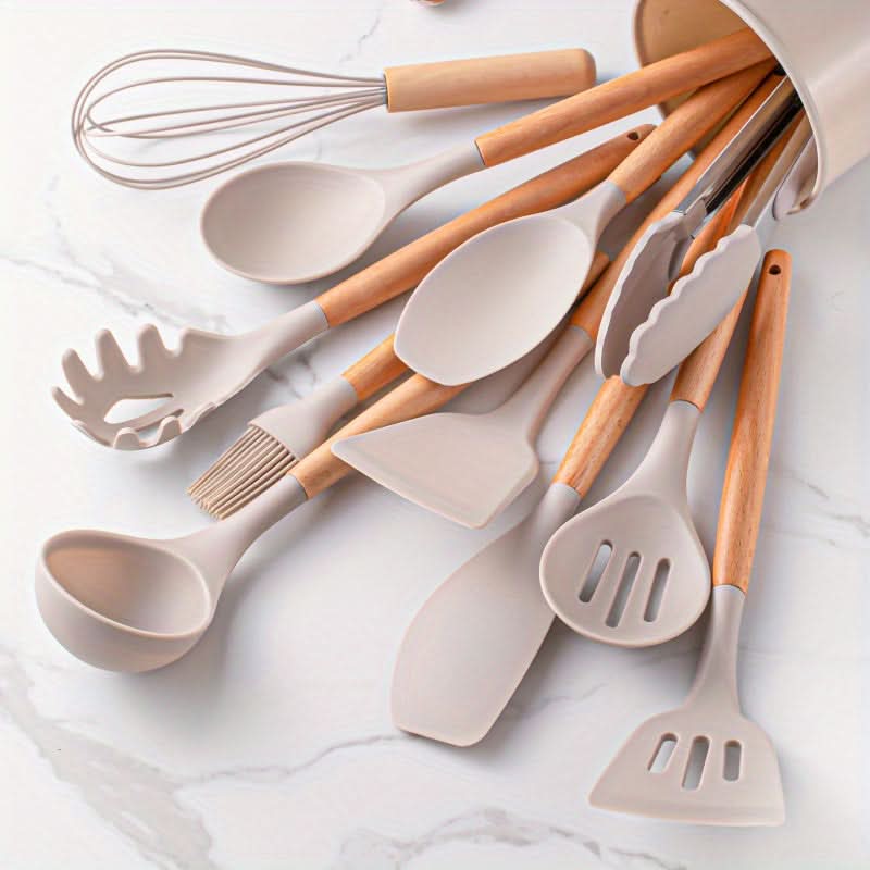 CulinaryCraft – 12-Piece Silicone Cooking Utensil Collection