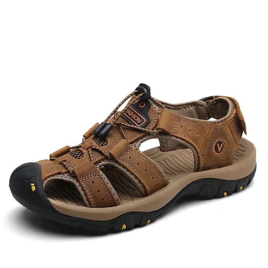 Men's Outdoor Sandals | Orthopedic Support & Adjustable Straps | Breathable Materials | Pain Relief