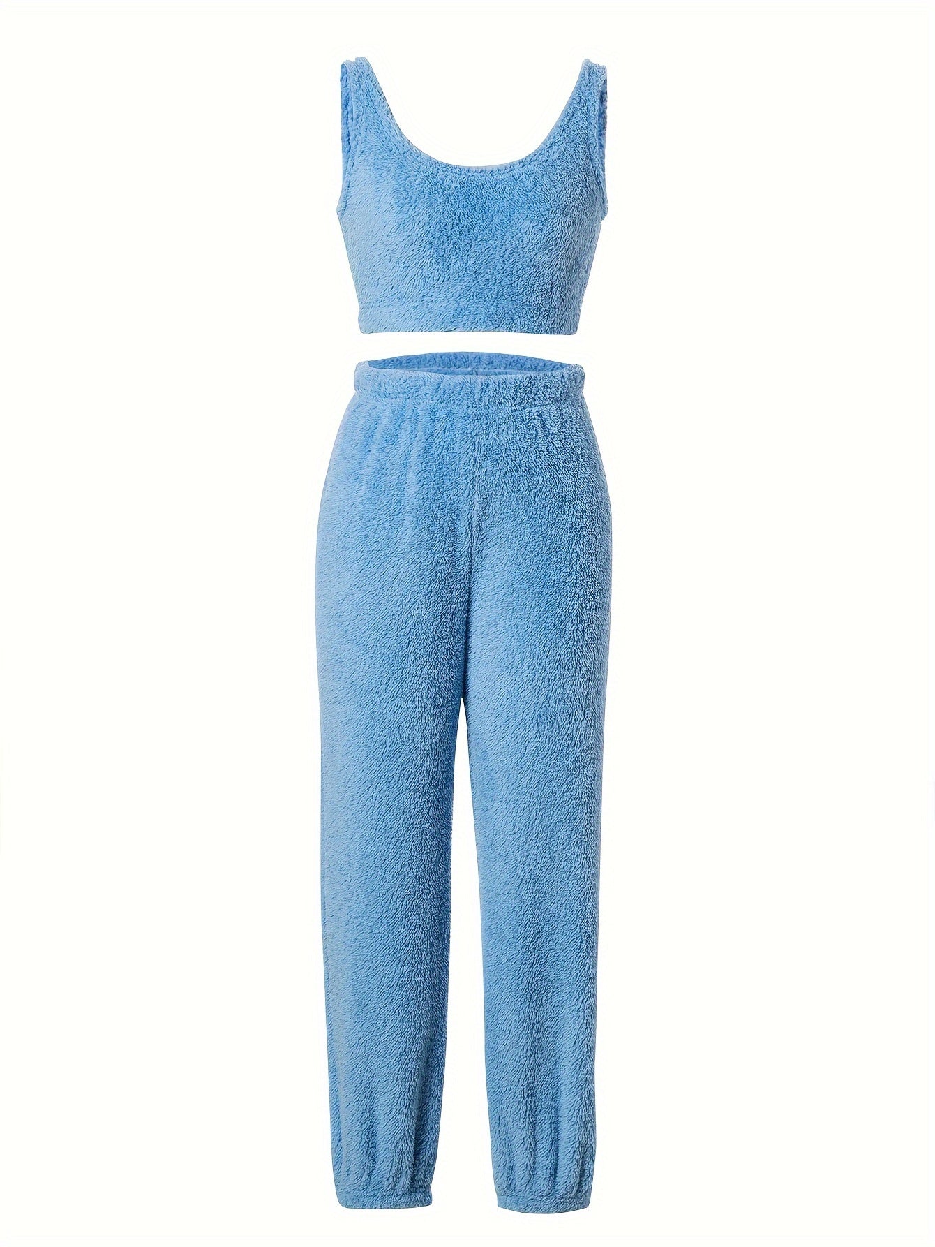 Lounge Set | Warm Stretch Knit | Cozy Fall Comfort | Polyester