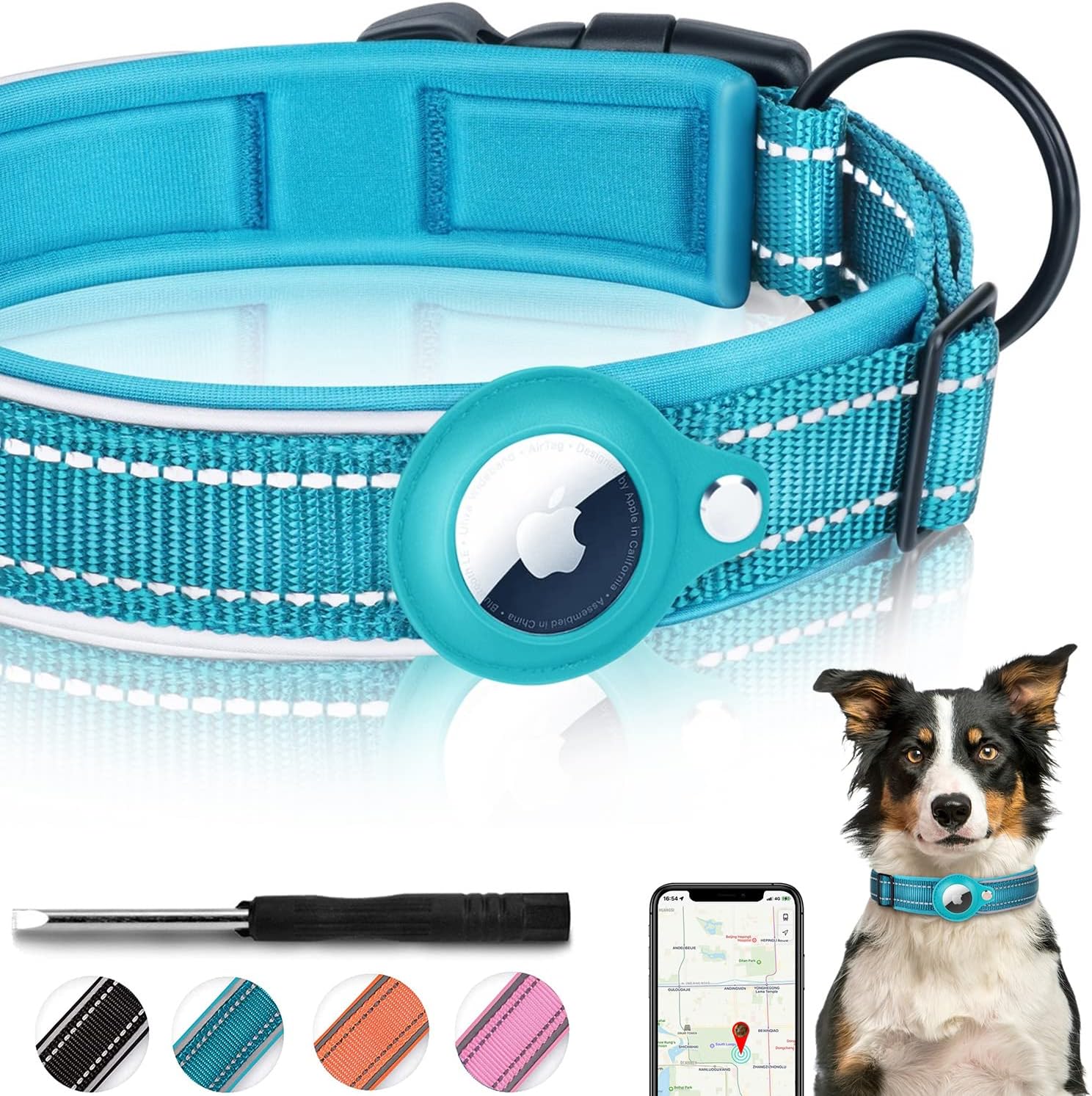SmartTrack Canine Collar with Integrated Locator