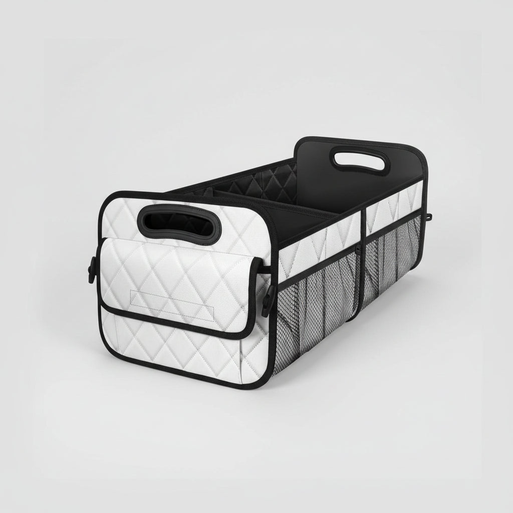 Versatile Collapsible Trunk Organizer with Waterproof Material and 50L Capacity