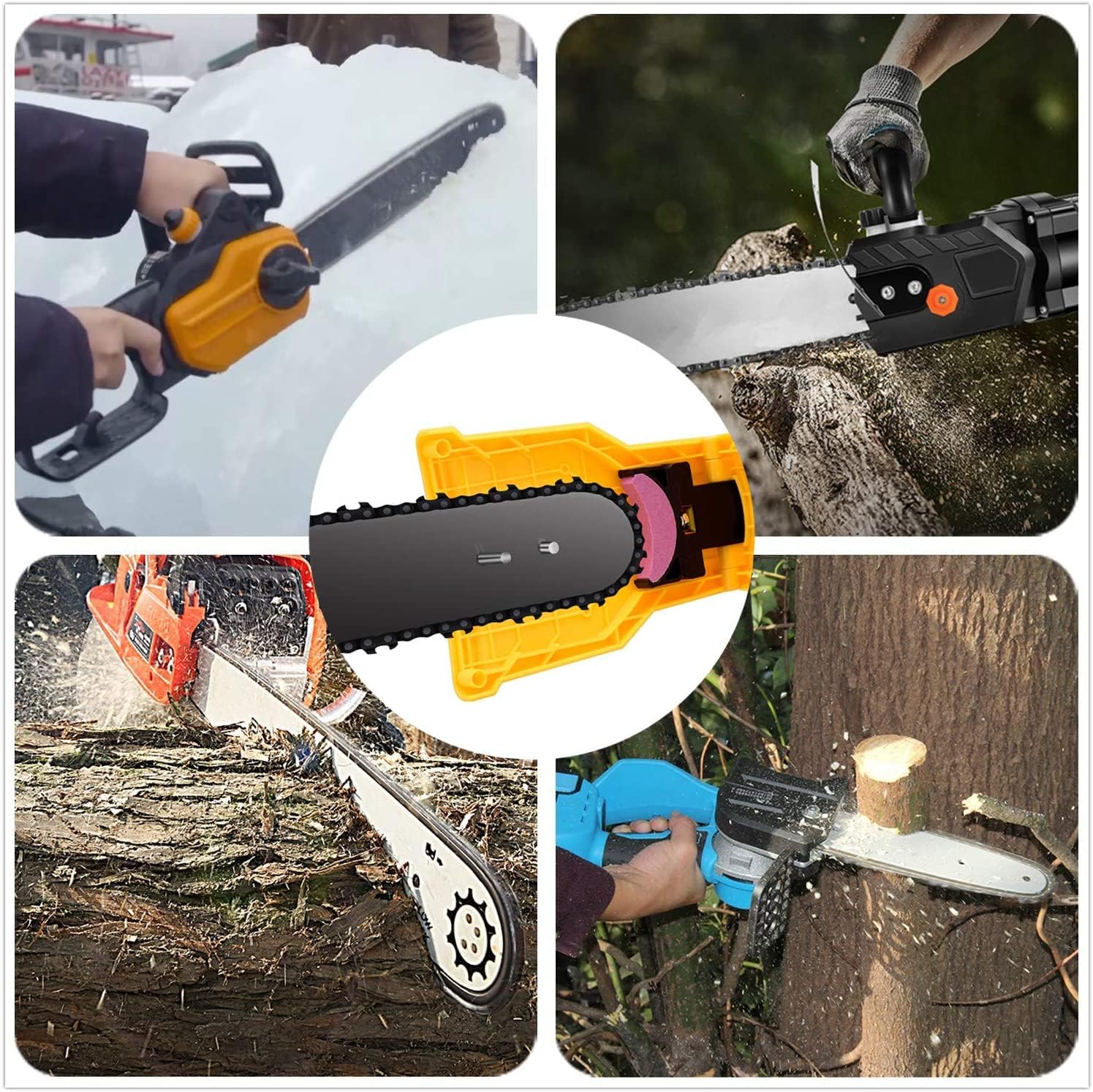 Sharpener for Chainsaw Blades