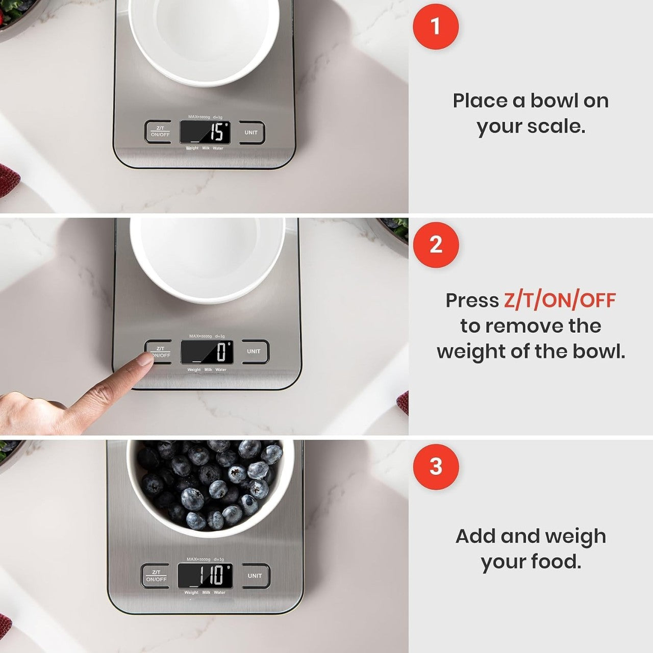 Electronic Food Weight Scale for Precise Measurements