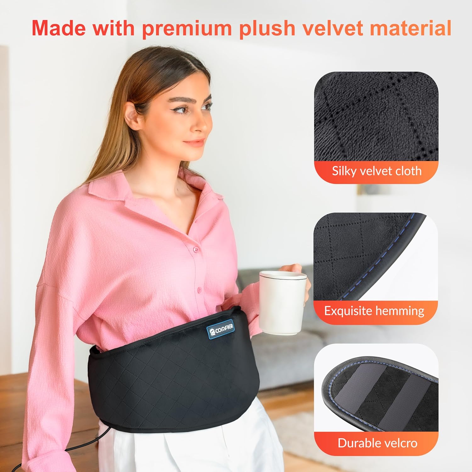 ComfortWave Back Relief Heating Pad