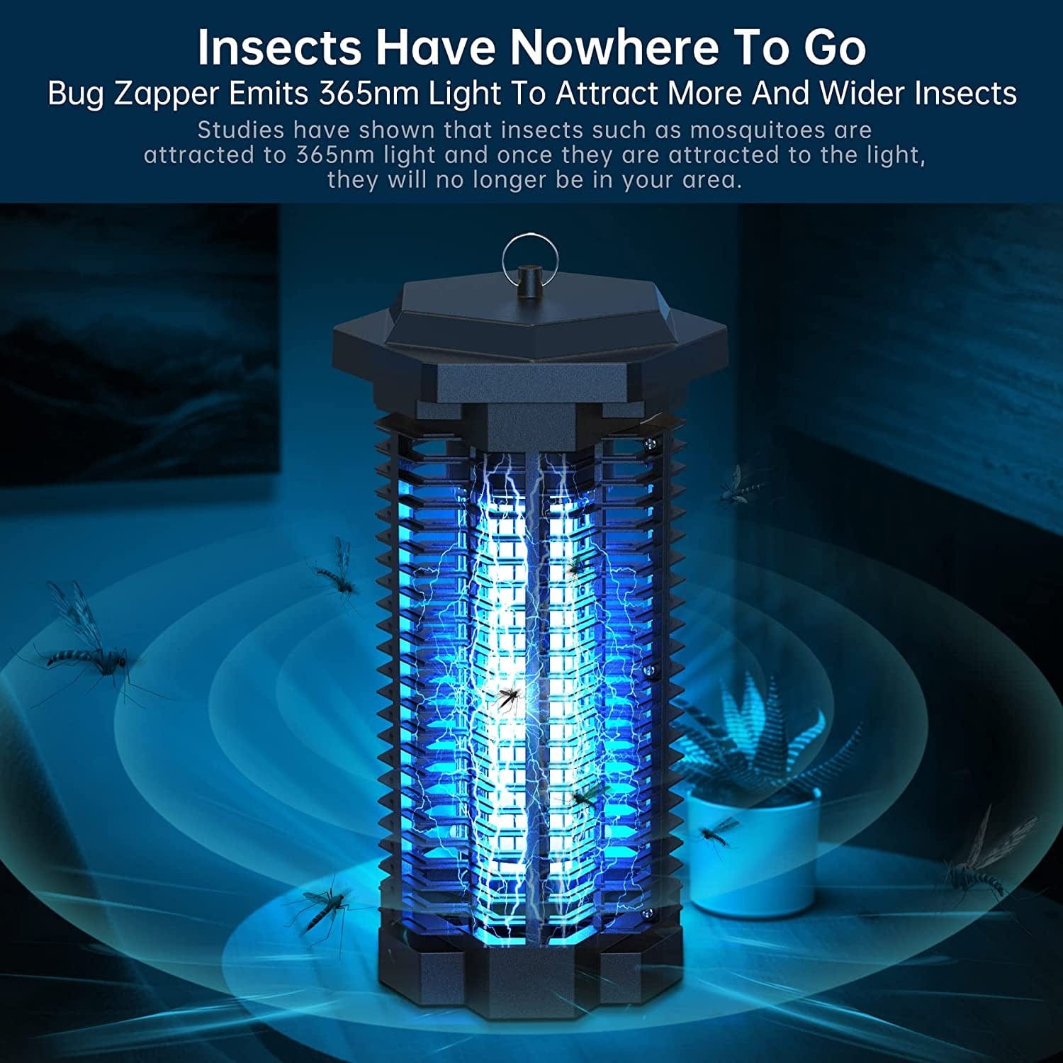 Light Insect Zapper with Electric Function