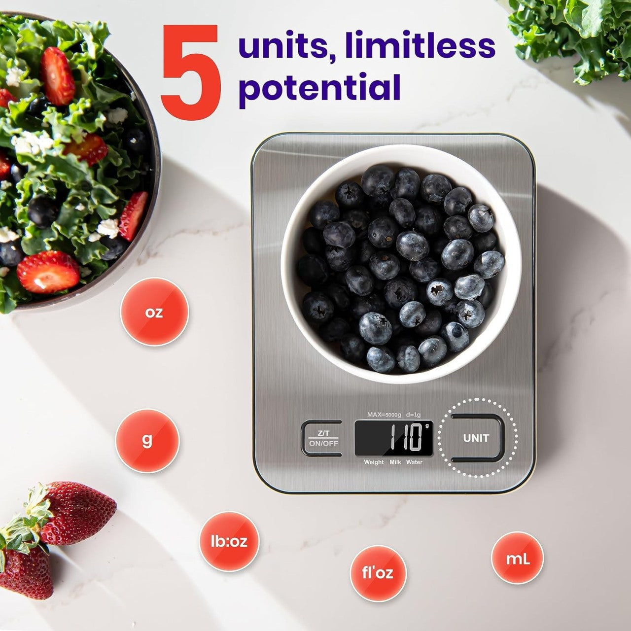 Electronic Food Weight Scale for Precise Measurements