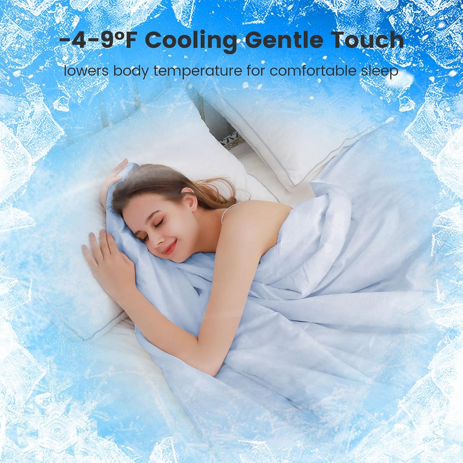 Reversible Cooling Blanket with Q-Max Technology – Soft and Breathable