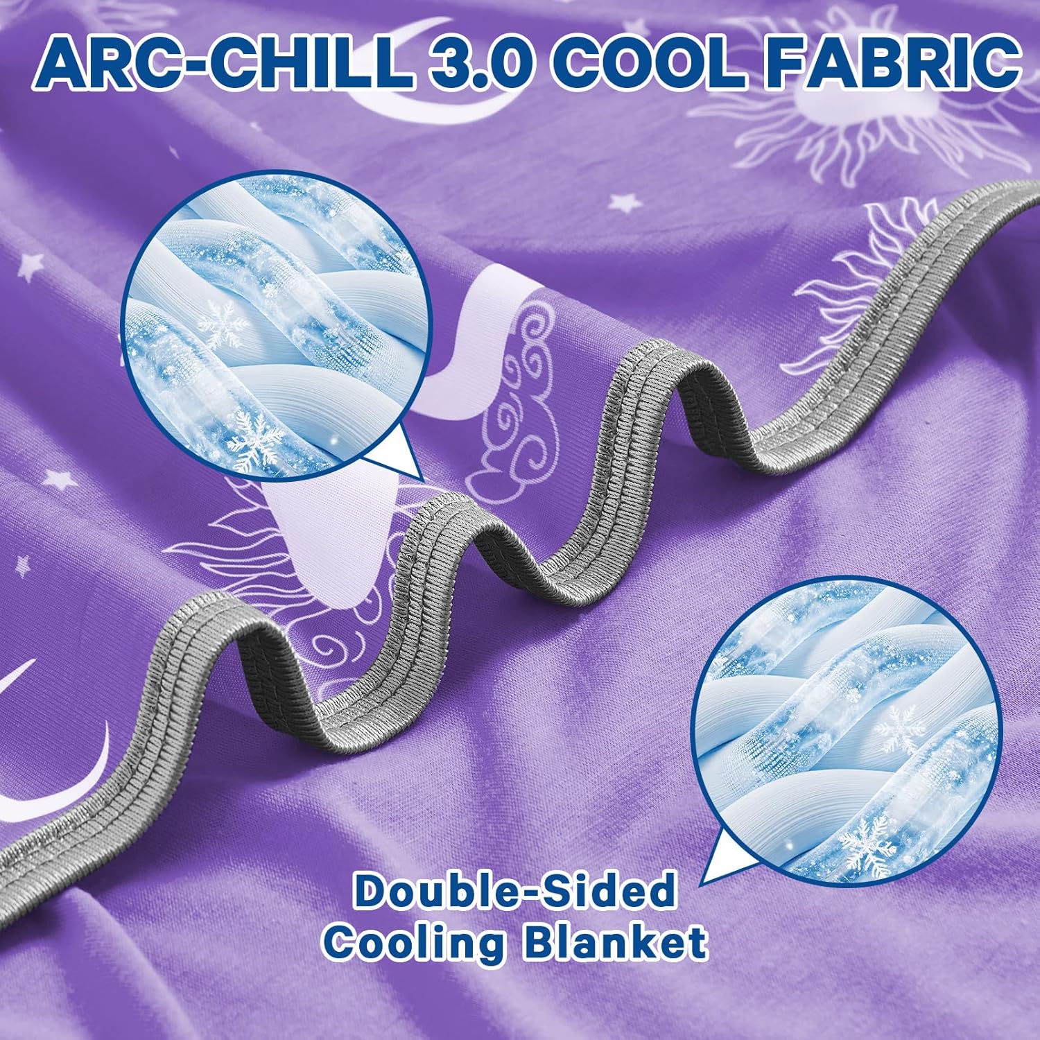 Lightweight Summer Cooling Blanket – Reversible Fabric for Travel and Comfort