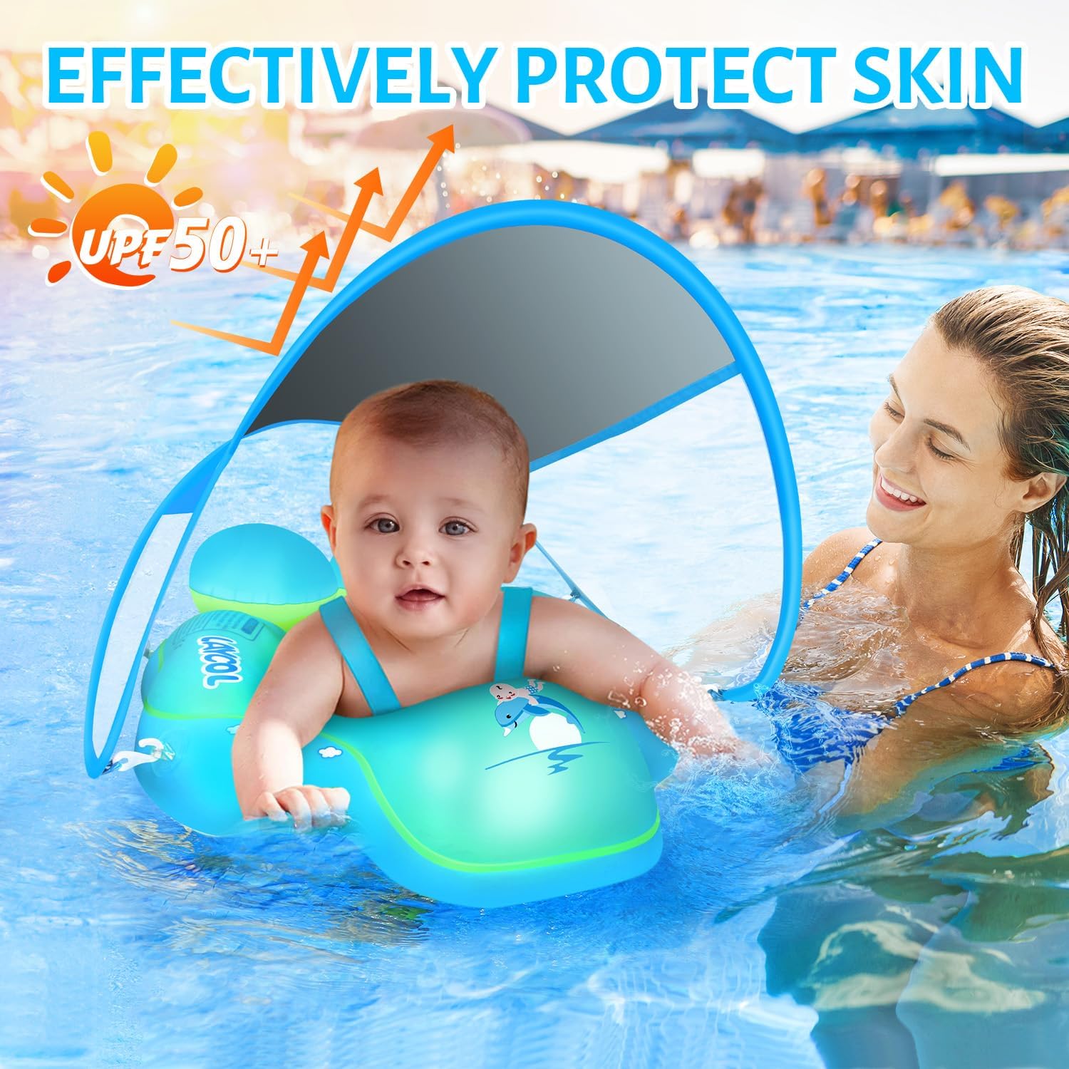 Canopy Swim Float for Babies