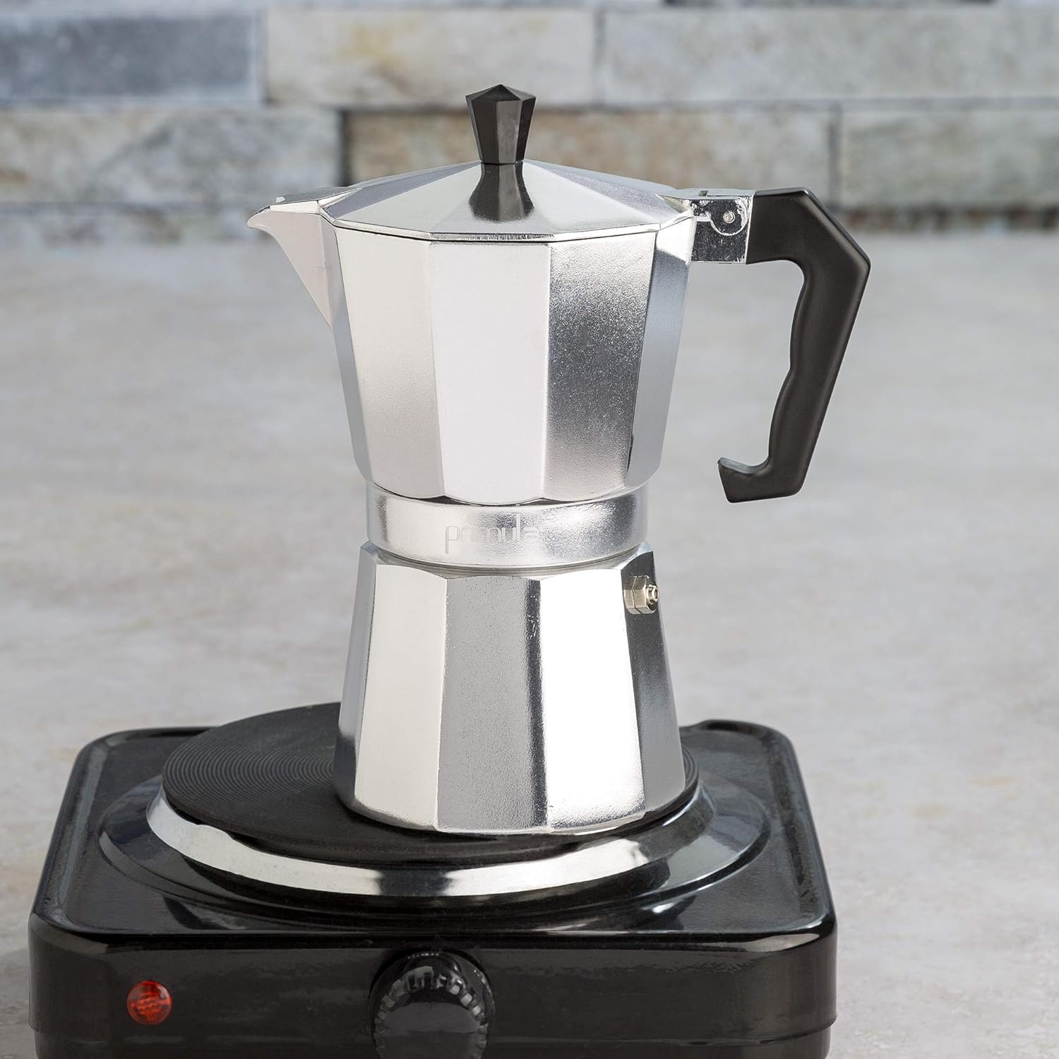 Stovetop Espresso and Coffee Brewer, Moka Pot for Italian and Cuban Style