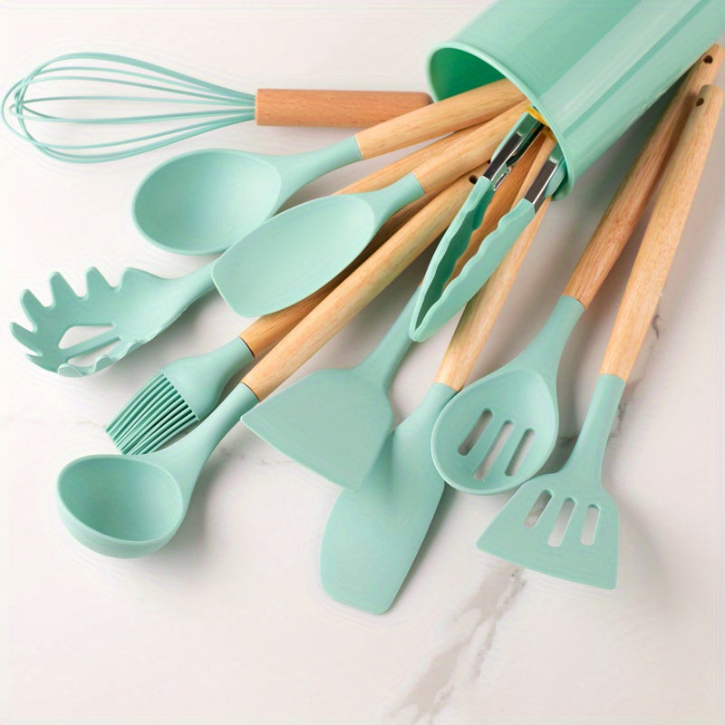 Taavita – 12-Piece Kitchen Silicone Utensil Set