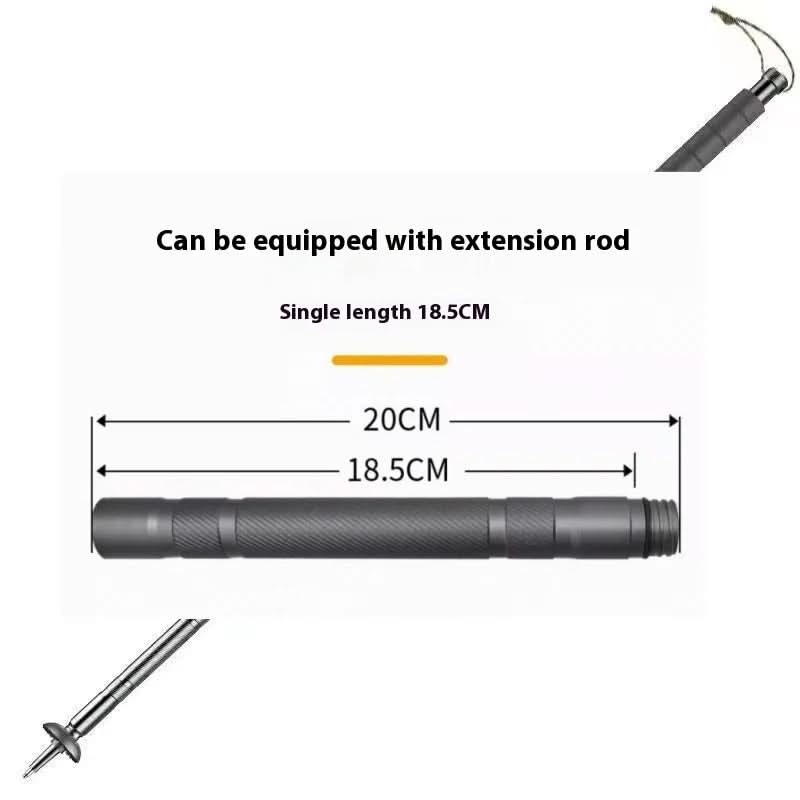 TrailBlazer All-in-One Hiking Pole with Survival Tools