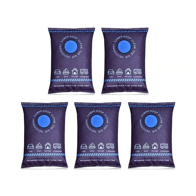 Color-Coded Moisture Absorber for Humidity Control