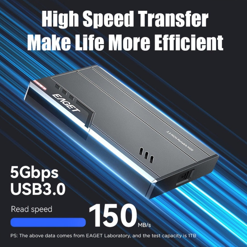 Ultra-Slim Portable SSD for Effortless PC Storage
