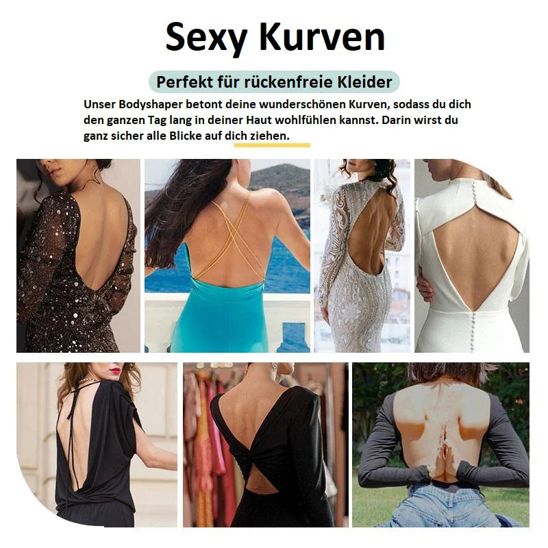 Women’s Backless Bodysuit Bra | Seamless Invisible Support | Soft Breathable Fabric | Comfortable Fit