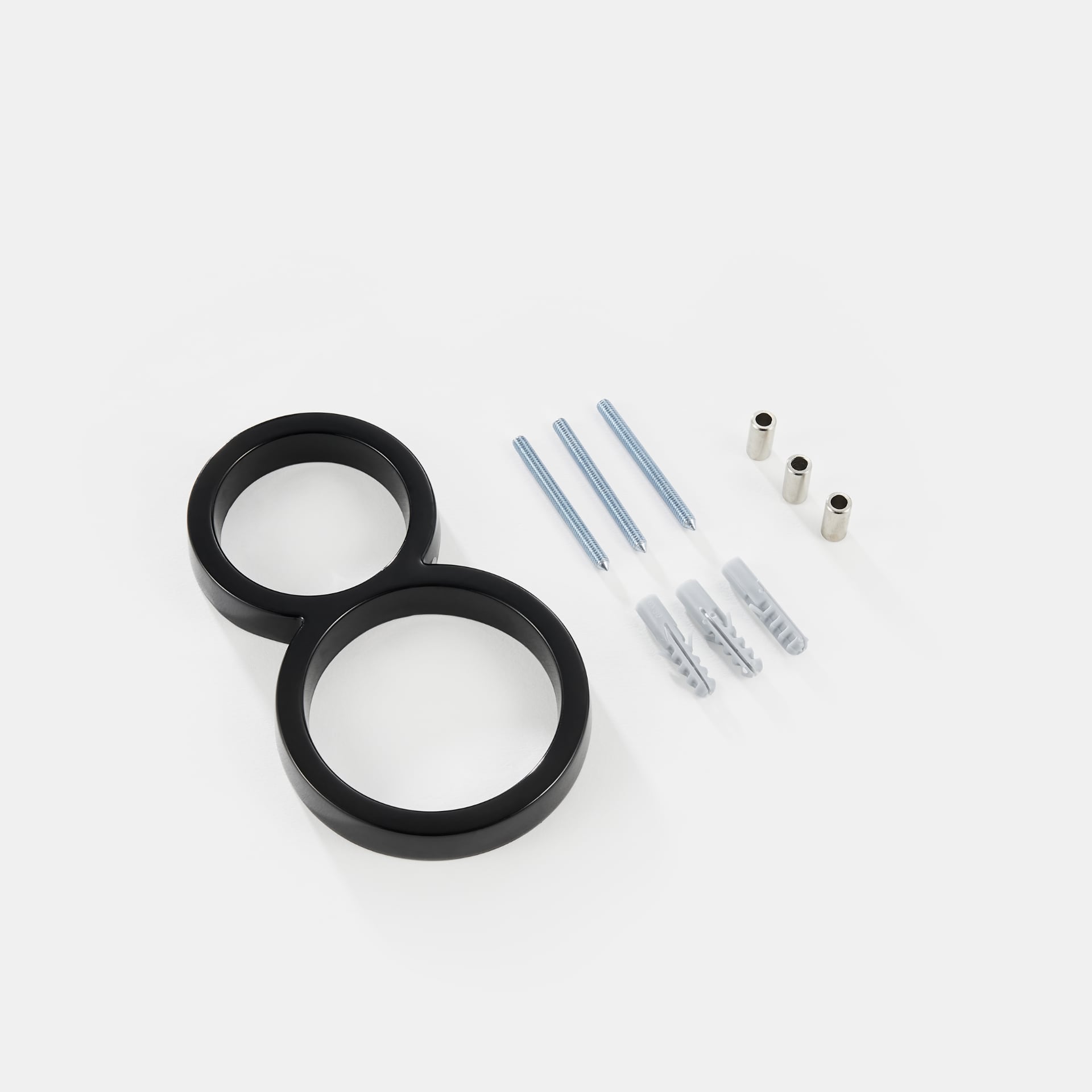 House Numbers | Weather-Resistant Zinc Alloy | Floating 3D Design & Mounting Hardware