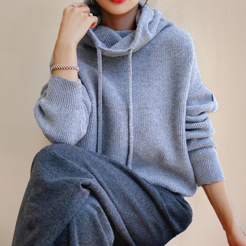 Women’s Turtleneck Sweater | Merino Wool Blend | Soft & Warm | Comfortable Fit