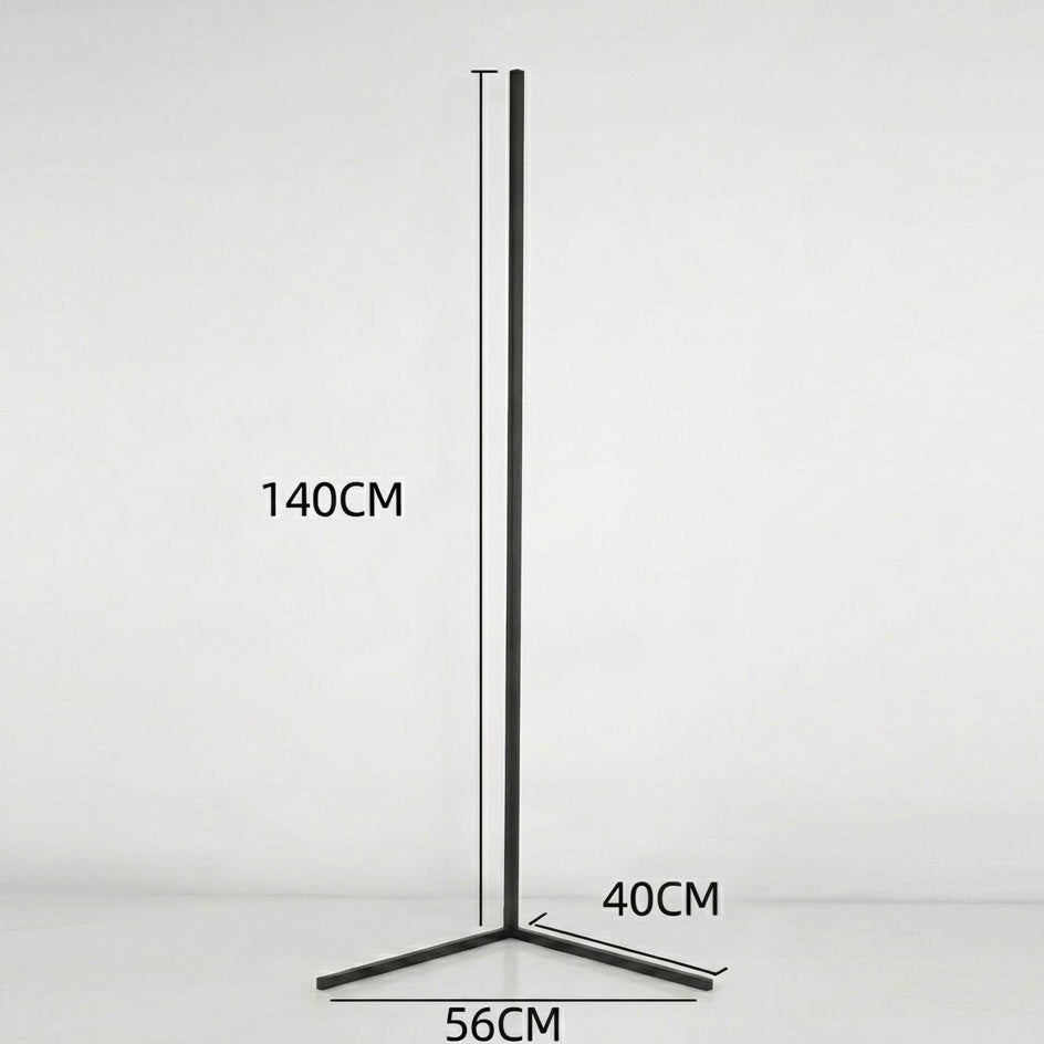 Smart RGB Corner Floor Lamp with Dimmable LED – App & Remote Control Options