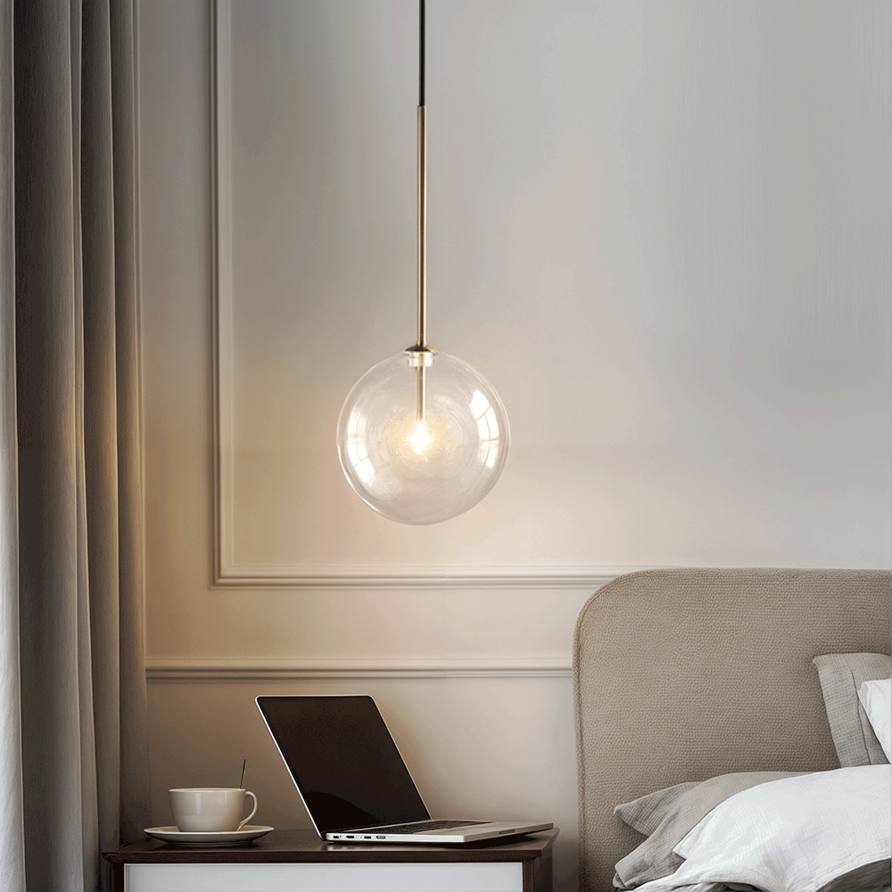 Nordic Glow Glass Pendant Light for Modern Living