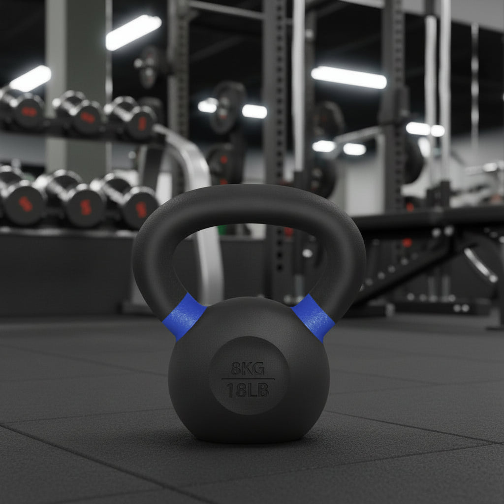 Premium Iron Kettlebell for Total Body Fitness Training