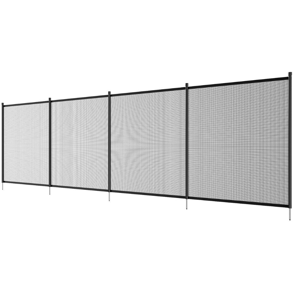 Safety Fence for Inground Swimming Pools - Removable Design
