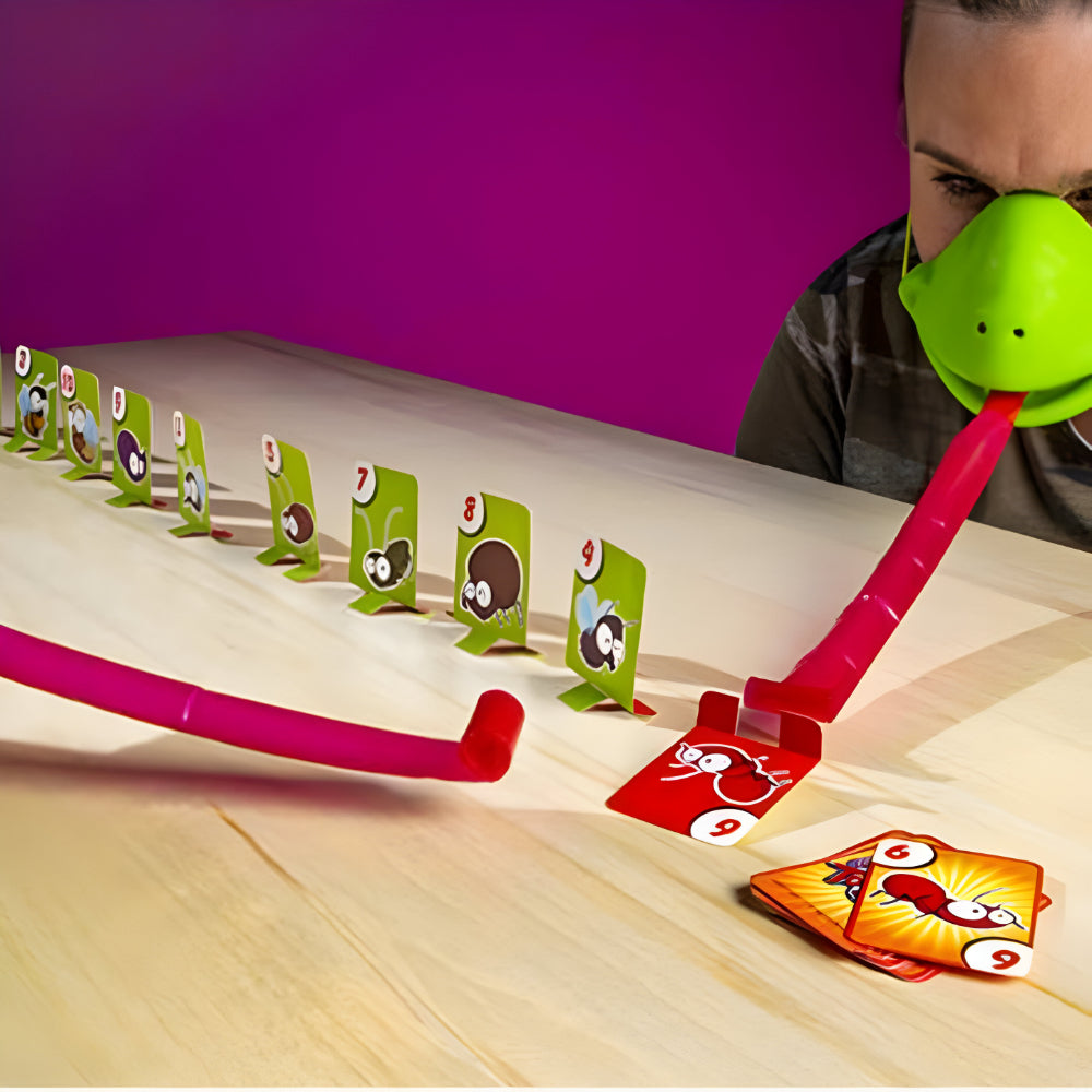 Exciting Kids' Board Game with Colorful Chameleon Masks