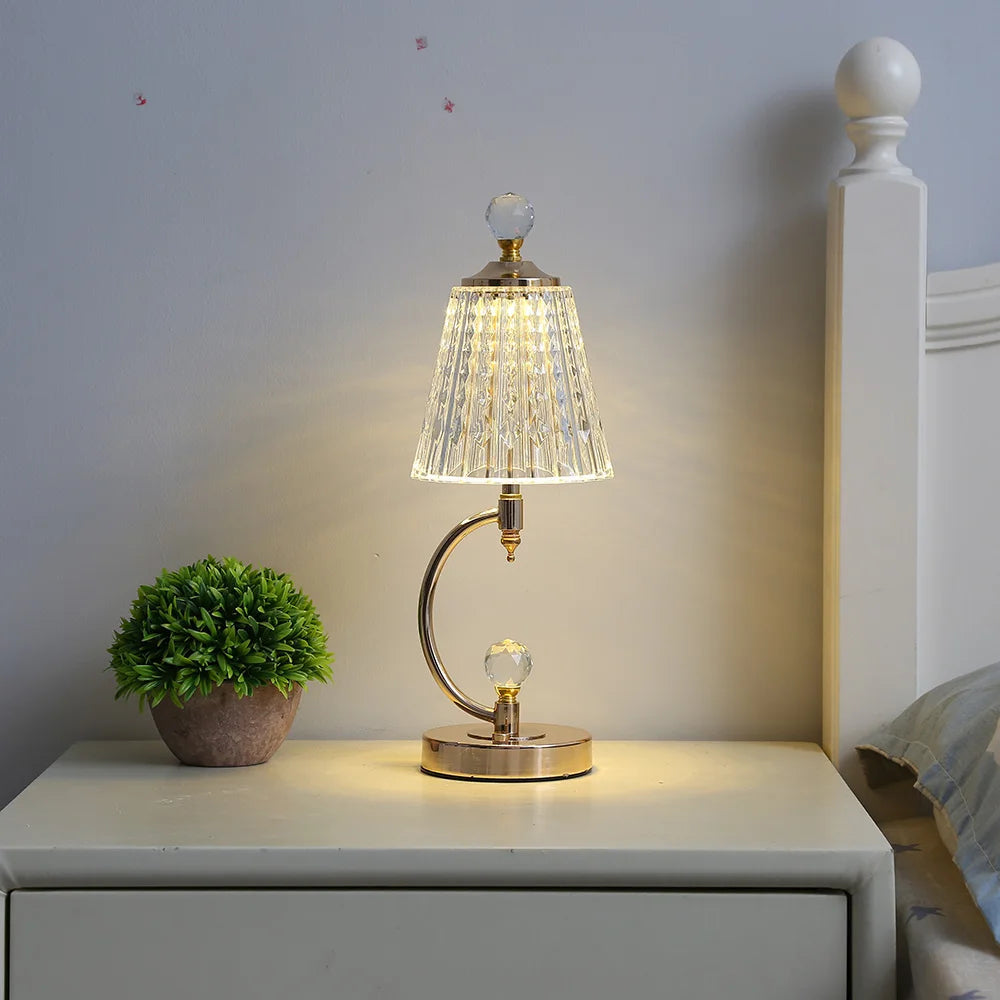 Vintage Taavita Table Lamp made of Crystal - Luxury for Your Home