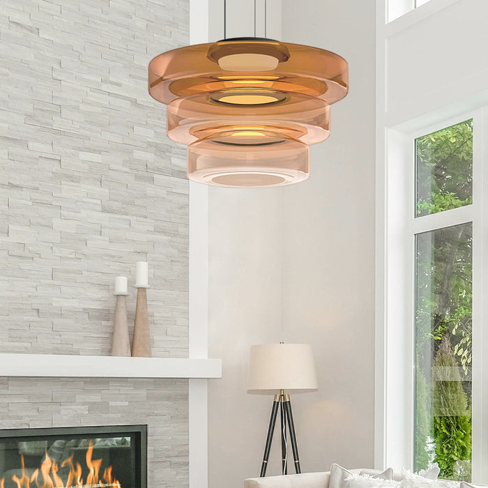 Taavita | Glass Pendant Lights in Bauhaus Style with Modern Flair