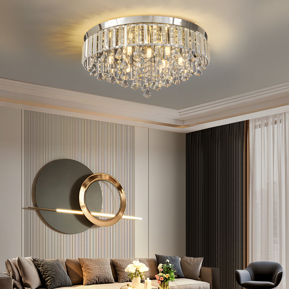 19'' Round Taavita Pendants LED Ceiling Lights Fixture - Elegant Ceiling Lamp