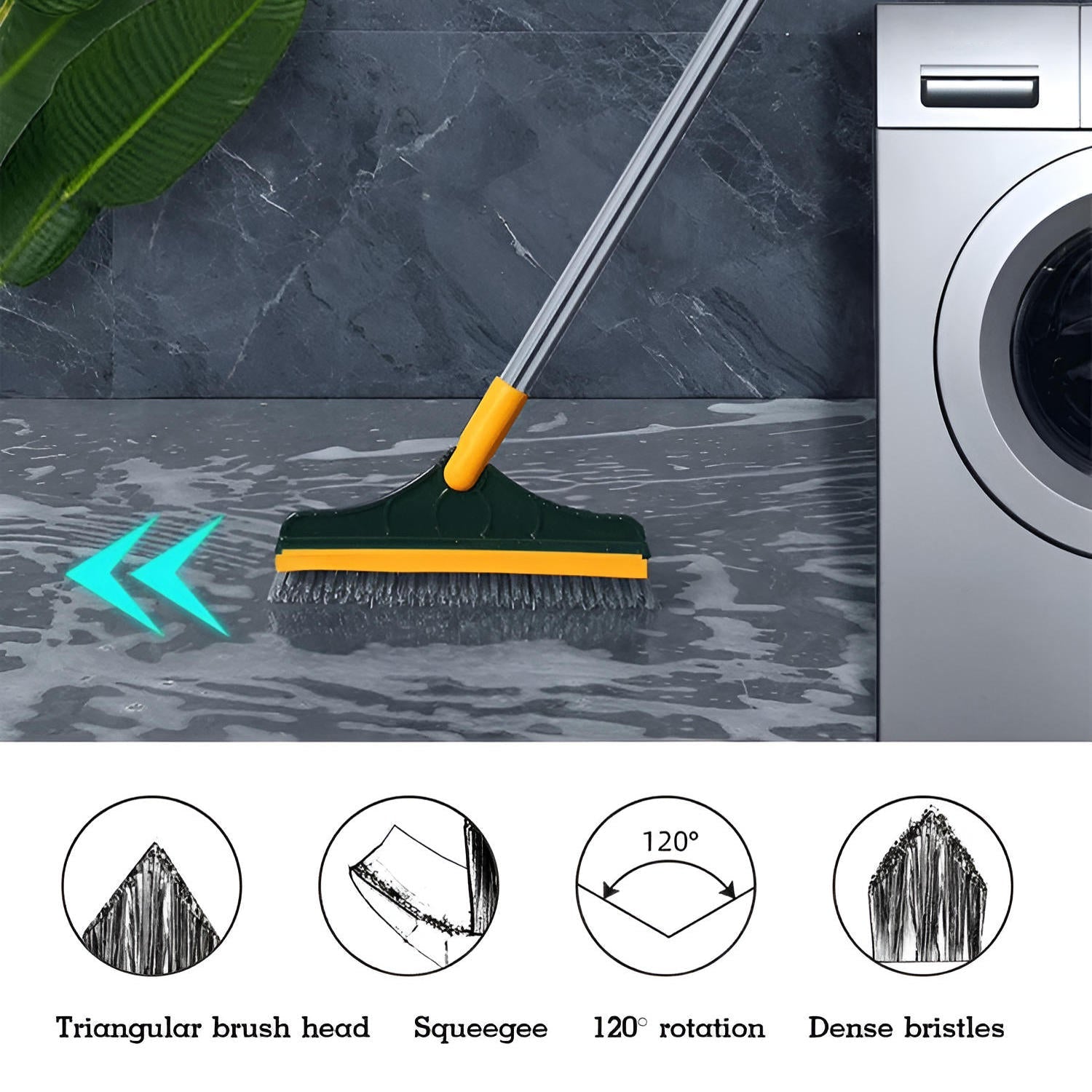 Scrubbing Brush for Floors
