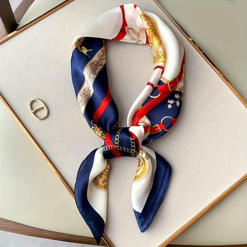 Square Scarf | Breathable | Sun Protection Accessory | Polyester