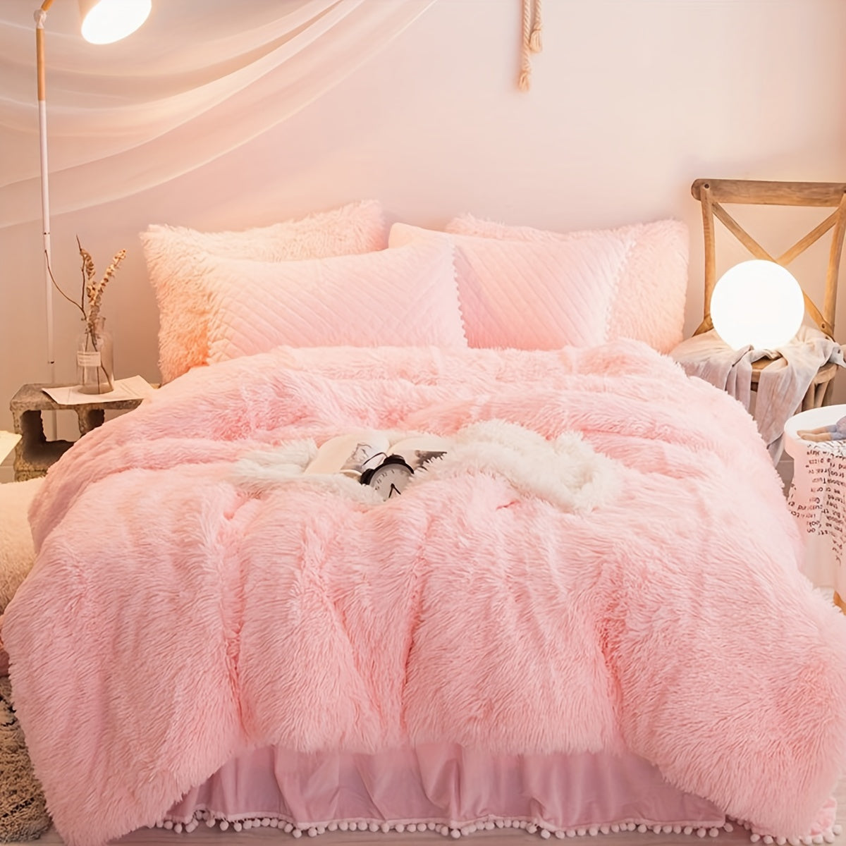 Quilt Cover Set | Plush Fabric | Ultra-Soft Cozy Comfort | Polyester