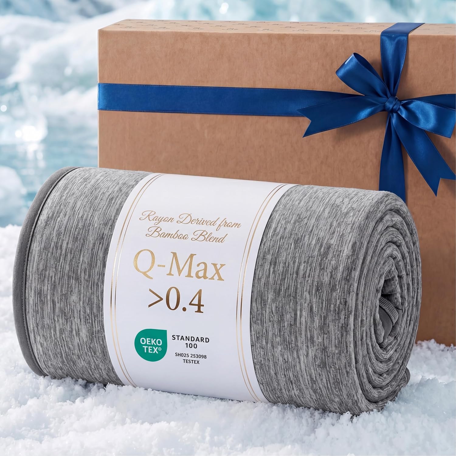 Lightweight Summer Cooling Blanket for Hot Sleepers – Bamboo Rayon Throw