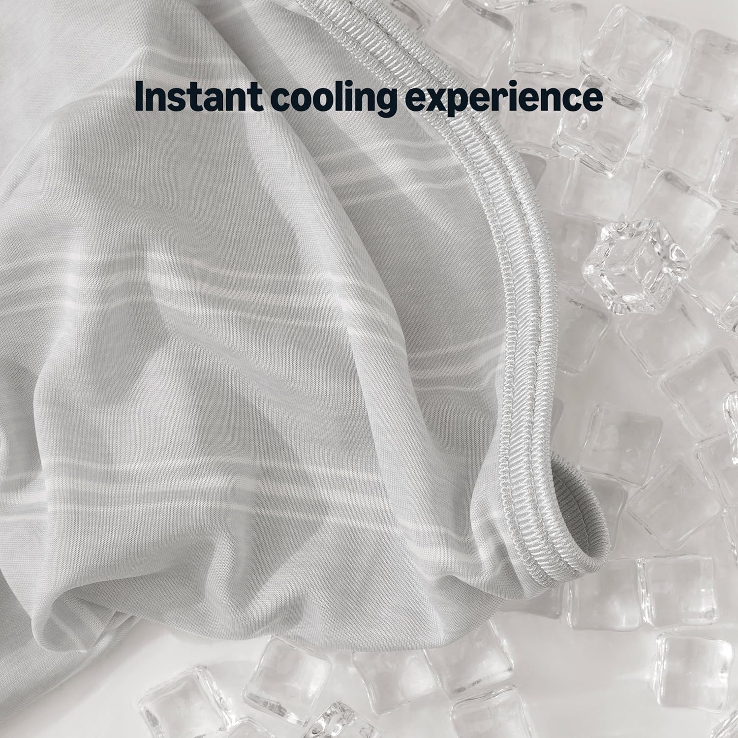 Lightweight Striped Cooling Blanket for Hot Sleepers | Reversible Throw for Bed & Sofa